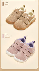 BabyFront children's shoes cotton shoes baby shoes winter warm autumn and winter functional walking shoes non-slip soft sole plus velvet baby