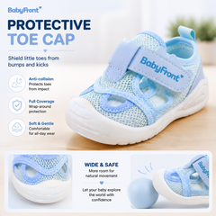 BabyFront Baby Sandals | Breathable First Walker Shoes for Toddlers 1-3 Years
