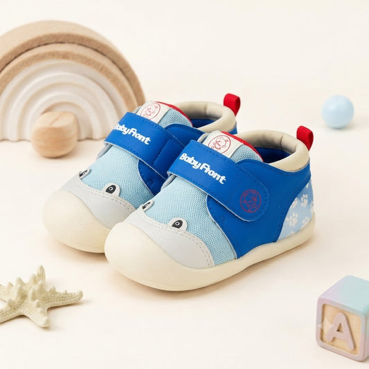 BabyFront Baby Walking Shoes for Toddlers 1-3 Years Soft Sole, Breathable Mesh & Anti-Slip TPR Outsole