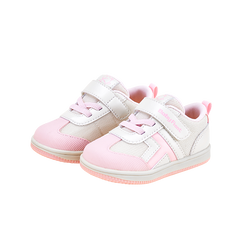 BabyFront Toddler Sunburst Sneakers - White Mesh Shoes with Yellow Accents & Elastic Laces