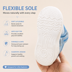 BabyFront Baby Sandals | Breathable First Walker Shoes for Toddlers 1-3 Years