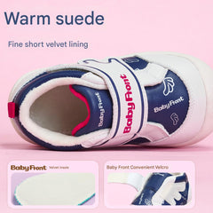 BabyFront winter new velvet baby soft sole baby warm non-slip functional shoes cotton shoes toddler shoes