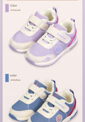 BabyFront White/Grey Soft Sole Baby Walking Shoes – Lightweight Support for First Steps