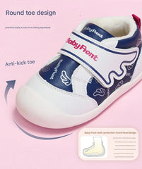 BabyFront winter new velvet baby soft sole baby warm non-slip functional shoes cotton shoes toddler shoes