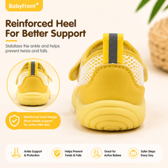 BabyFront Baby First Walker Shoes | Breathable Mesh Soft Sole Toddler Shoes