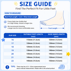 BabyFront Baby Sandals | Breathable First Walker Shoes for Toddlers 1-3 Years