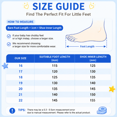 BabyFront Baby Sandals | Breathable First Walker Shoes for Toddlers 1-3 Years