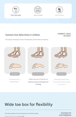 [0-2 years] Fall-resistant baby shoes with super-soft rubber sole and breathable mesh | ASTM certified - BabyFrontVIP