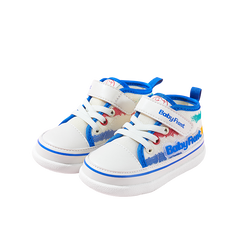 BabyFront ActiveStep Sport Sneakers – Blue & White Mesh Toddler Shoes for First Walkers