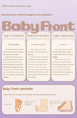 BabyFront White/Grey Soft Sole Baby Walking Shoes – Lightweight Support for First Steps