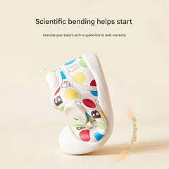 BabyFront  ColorPop Prewalkers – Soft Sole Baby Shoes with Fun Polka Dot Design