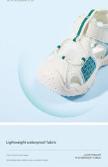 [0-2 years] Fall-resistant baby shoes with super-soft rubber sole and breathable mesh | ASTM certified - BabyFrontVIP