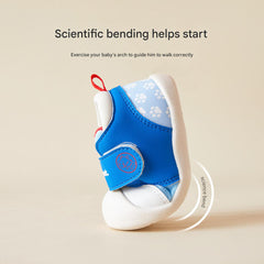 BabyFront Whale Walkers – Breathable Blue Baby Shoes for Early Steps