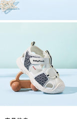 [0-2 years] Fall-resistant baby shoes with super-soft rubber sole and breathable mesh | ASTM certified - BabyFrontVIP