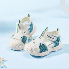 [0-2 years] Fall-resistant baby shoes with super-soft rubber sole and breathable mesh | ASTM certified - BabyFrontVIP