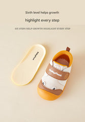 BabyFront Whale Walkers – Breathable Blue Baby Shoes for Early Steps