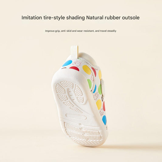 BabyFront  ColorPop Prewalkers – Soft Sole Baby Shoes with Fun Polka Dot Design