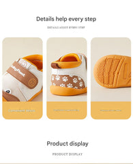 BabyFront Whale Walkers – Breathable Blue Baby Shoes for Early Steps