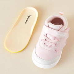 BabyFront  FlutterSteps – Pink Winged Sneakers for Baby Girls