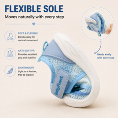 BabyFront Baby Sandals | Breathable First Walker Shoes for Toddlers 1-3 Years