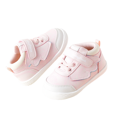 BabyFront  FlutterSteps – Pink Winged Sneakers for Baby Girls
