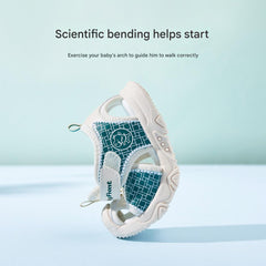 [0-2 years] Fall-resistant baby shoes with super-soft rubber sole and breathable mesh | ASTM certified - BabyFrontVIP