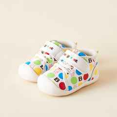 BabyFront  ColorPop Prewalkers – Soft Sole Baby Shoes with Fun Polka Dot Design