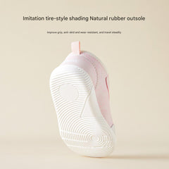 BabyFront  FlutterSteps – Pink Winged Sneakers for Baby Girls