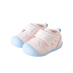 BabyFront Angel Wings First Walker Shoes - White/Purple Infant Toddler Pre-Walker Sneakers