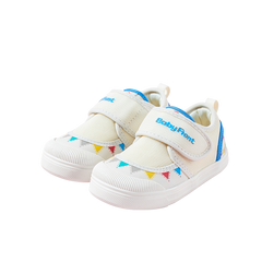 BabyFront BreezeLite Mesh Toddler Sneakers – Lightweight Pink First Walkers with Colorful Geometric Design