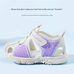 [0-2 years] Fall-resistant baby shoes with super-soft rubber sole and breathable mesh | ASTM certified - BabyFrontVIP