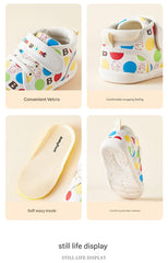 BabyFront  ColorPop Prewalkers – Soft Sole Baby Shoes with Fun Polka Dot Design