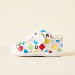 BabyFront  ColorPop Prewalkers – Soft Sole Baby Shoes with Fun Polka Dot Design