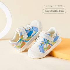 BabyFront StreetSteps – Graffiti Style Baby Sneakers with Soft Grip Sole