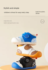 BabyFront Whale Walkers – Breathable Blue Baby Shoes for Early Steps